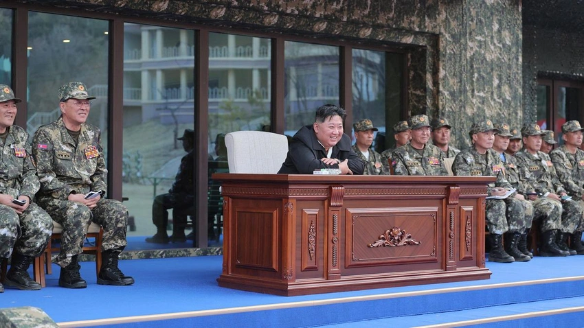 Kim Jong Un leads solid-fuel engine test, unveils new tank in Pyongyang military push