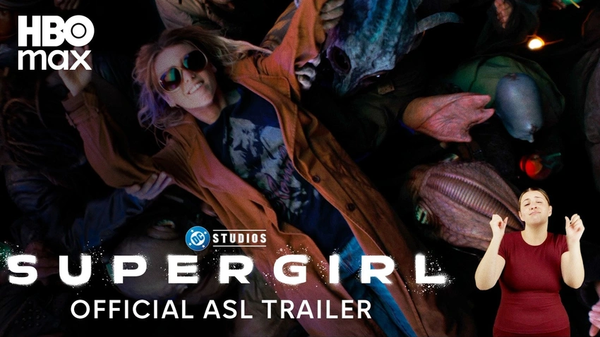 Supergirl Takes Flight on Max with ASL! 🚀 Streaming Sept 10!
