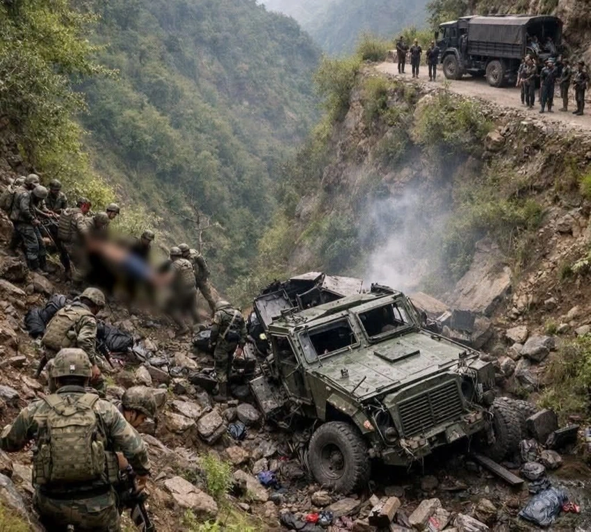 Ten Soldiers Die in Doda Road Tragedy; TN Assembly Condoles