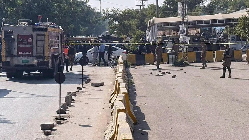 Suicide attack near Islamabad court kills 12, wounds 20 as investigators search for answers