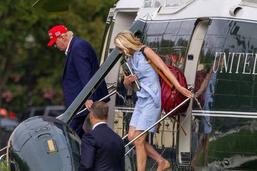 Trump's 'Human Binkie': Who is Natalie Harp & Why is She Everywhere?