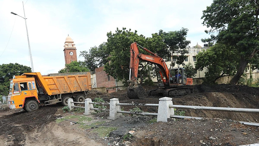 Park to rise along B-Canal in Chepauk, with restored navigational locks