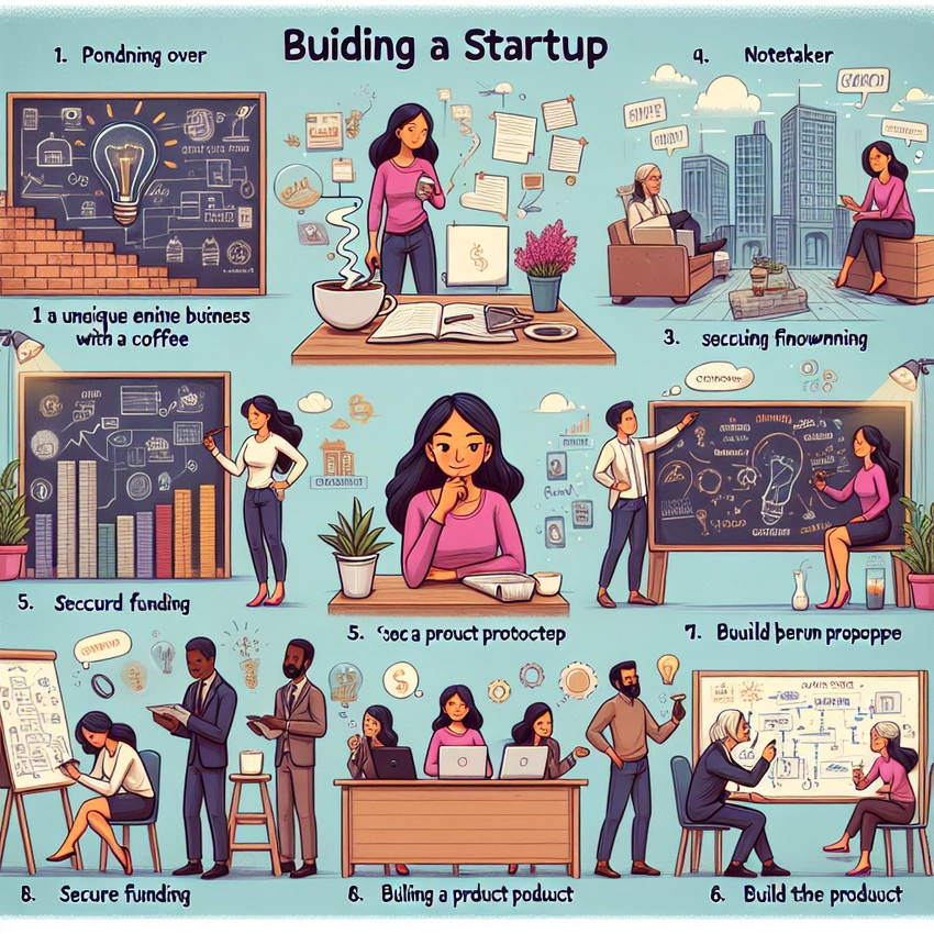 Entrepreneur building from scratch, hands-on business growth