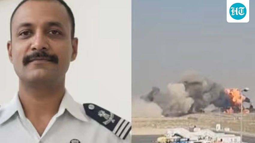 IAF Pilot Namansh Syal Dies in Tejas Crash at Dubai Air Show