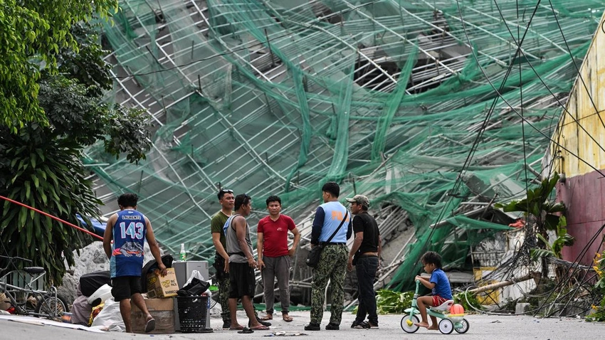 Tragic Hotel Collapse in Angeles City: Rescuers Race Against Time for 17 Missing