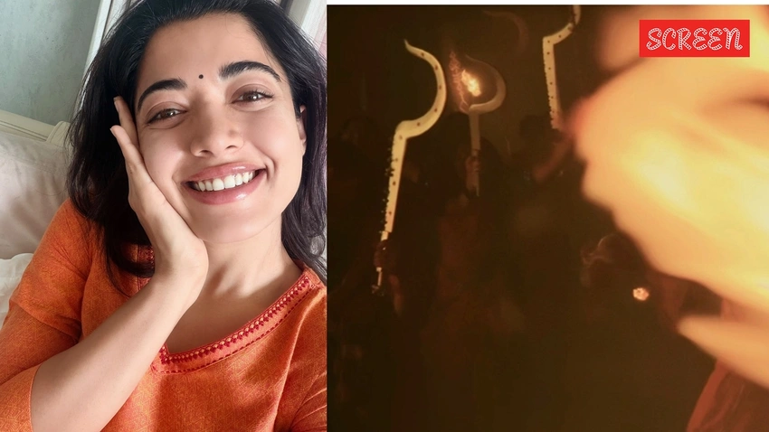 Rashmika Mandanna Injured During "Aggressive" 'Mysaa' Dance Shoot!