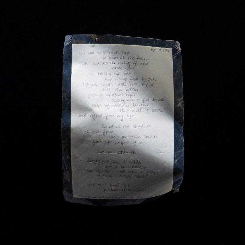 John Doe's apartment, crime scene eerie, serial killer notes