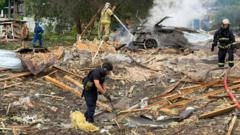 Kyiv rocked: Russian strike hits drone show, 10 dead, 100 injured!