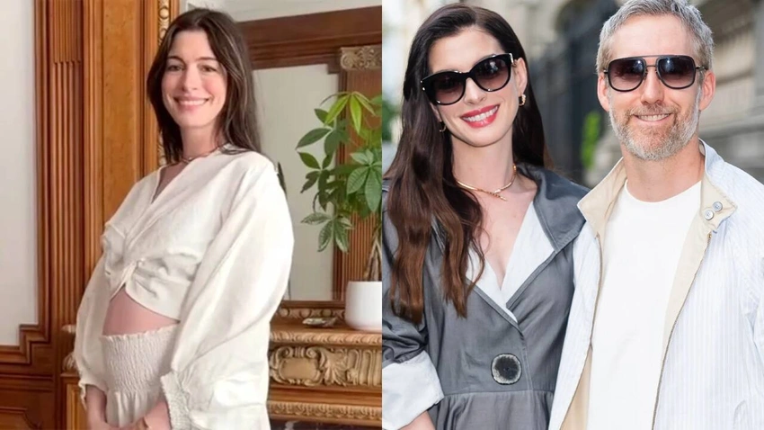 Anne Hathaway Expecting Third Child! ✨ Joyful Instagram Reveal