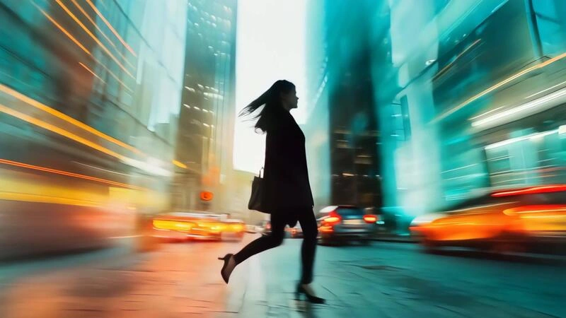 woman confidently walking away, glowing aura
Cover image search term: Pexels photo of a stylish, confident woman looking over her shoulder with a playful smile.