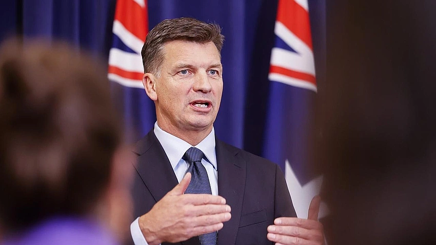 Angus Taylor wins Liberal leadership, replacing Sussan Ley in partyroom vote