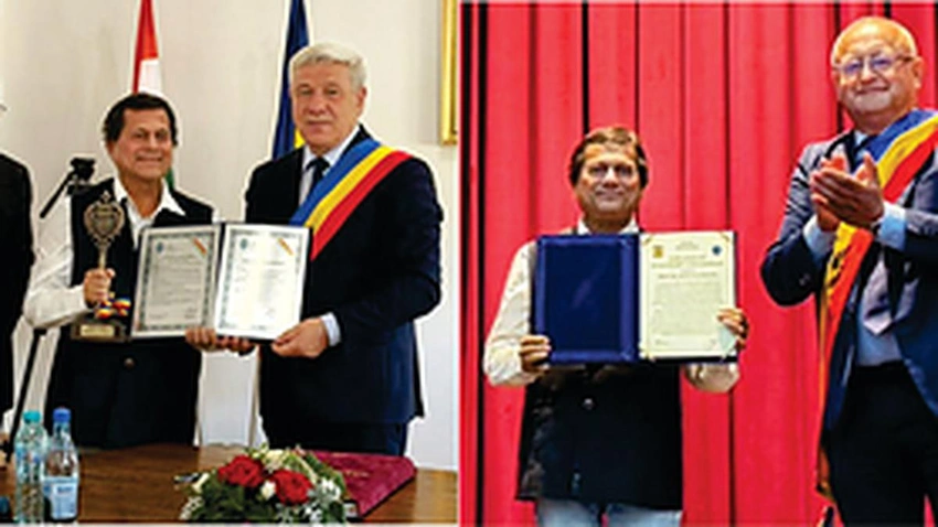 Dr. Achyuta Samanta Honored with Romanian Citizenship & Global Awards!
