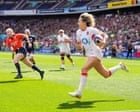 Kildunne sparks England's 84-7 demolition of Scotland in Women's Six Nations