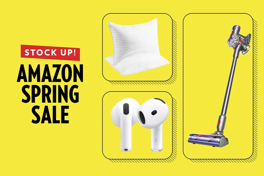 Amazon's Spring Sale: Top deals on Dyson, Apple, and Bissell—up to 75% off