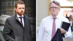 PM rejects claim McSweeney faked theft to mask Mandelson messages