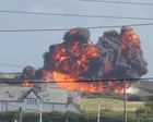 RAF Jet Explodes After Pilots Eject Safely in Anglesey Drama