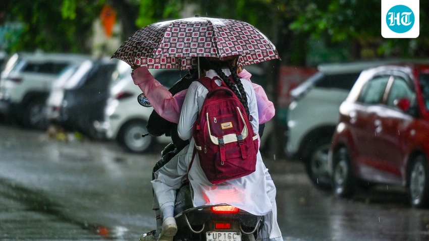Rain and hail bring relief from Delhi heat