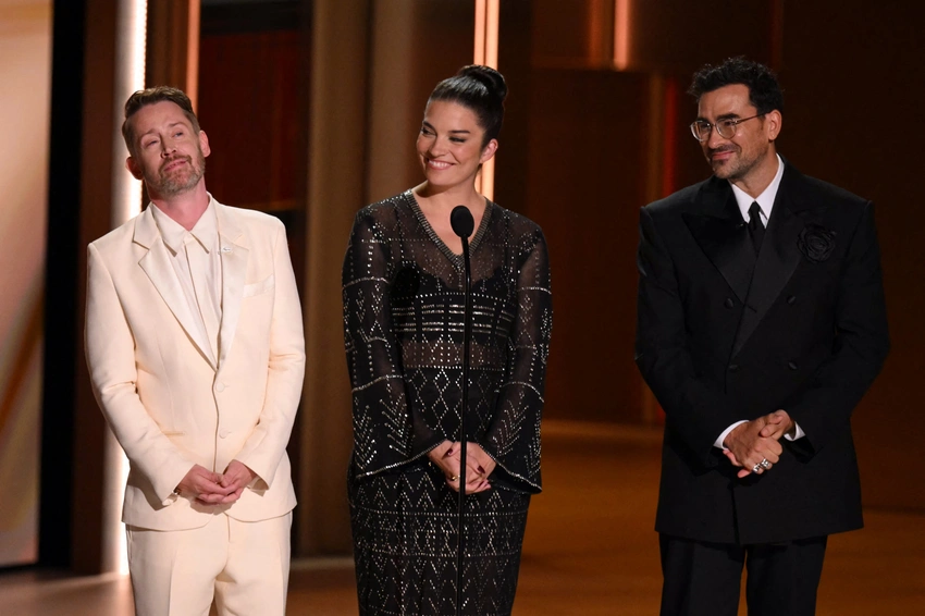 Macaulay, Dan, Annie Lead Emotional Catherine O'Hara Tribute at Emmys