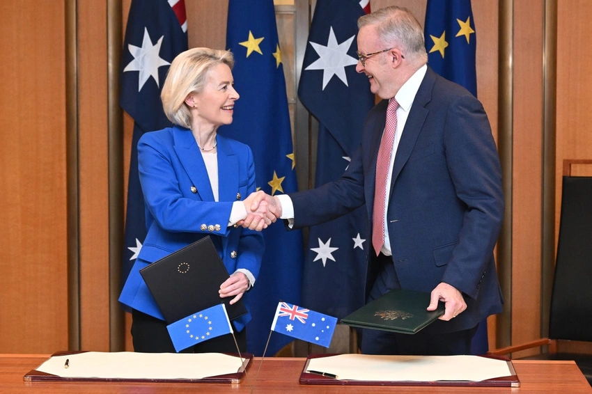 EU-Australia Free Trade Pact Finalized, Defense Ties Deepen