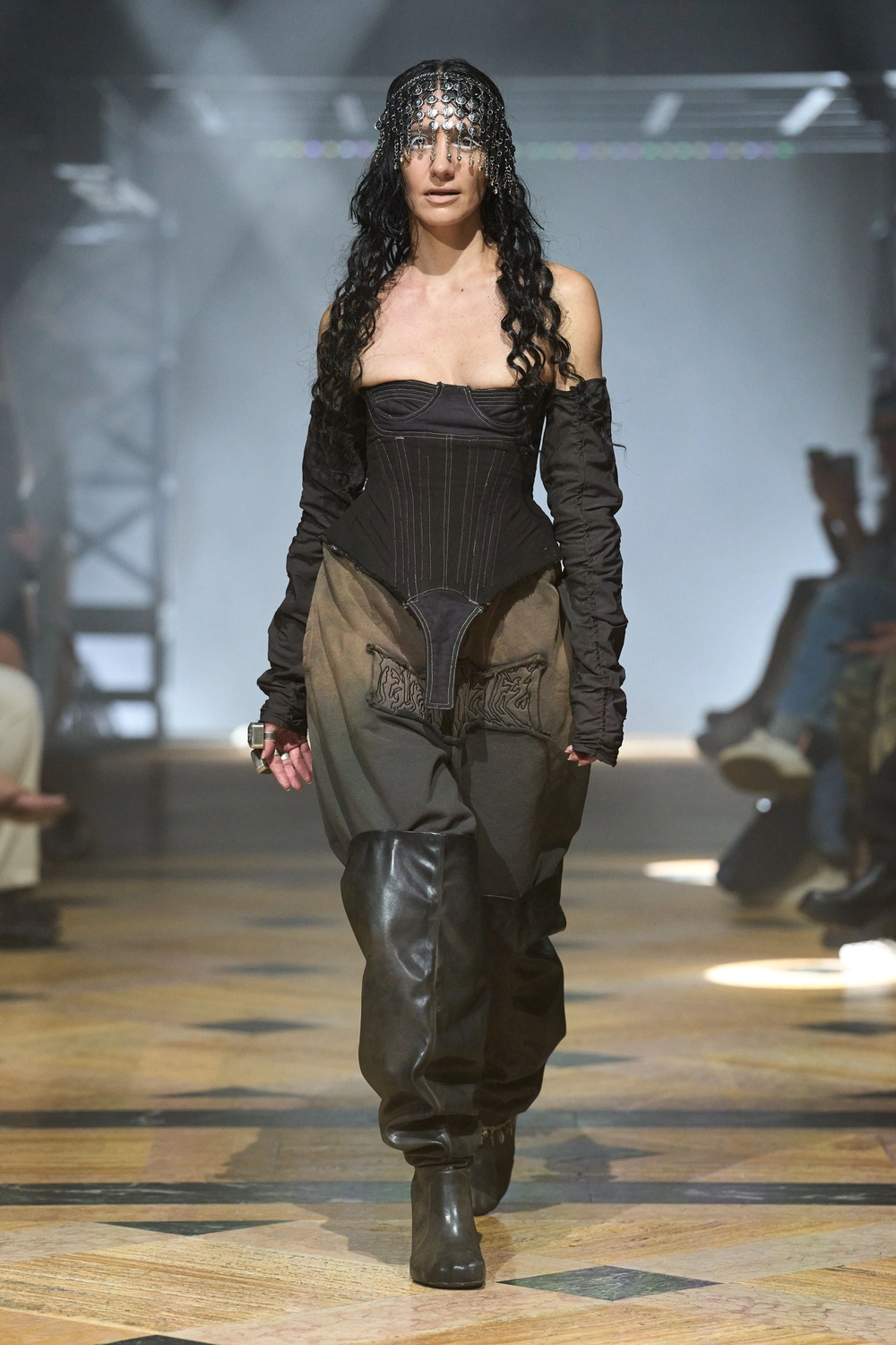 Threeasfour Returns: A Kaleidoscope of Denim & Futurism on the Runway!