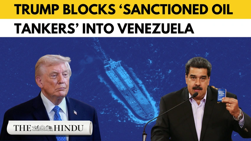 Trump Blocks Venezuela Oil Shipments, Deepening Economic Pressure