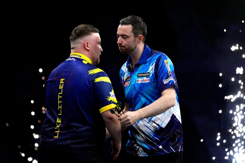 Littler shrugs off hostile crowd to crush Clayton in Premier League night