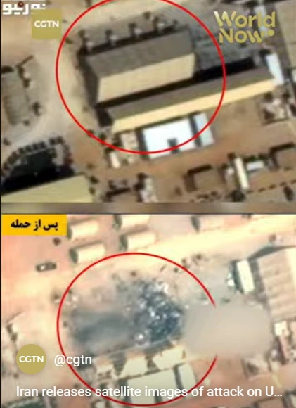 Tehran Satellite Images Reveal Cratering of US Air Bases in The Gulf