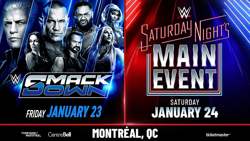 Montreal Roars as WWE SmackDown Builds to Royal Rumble