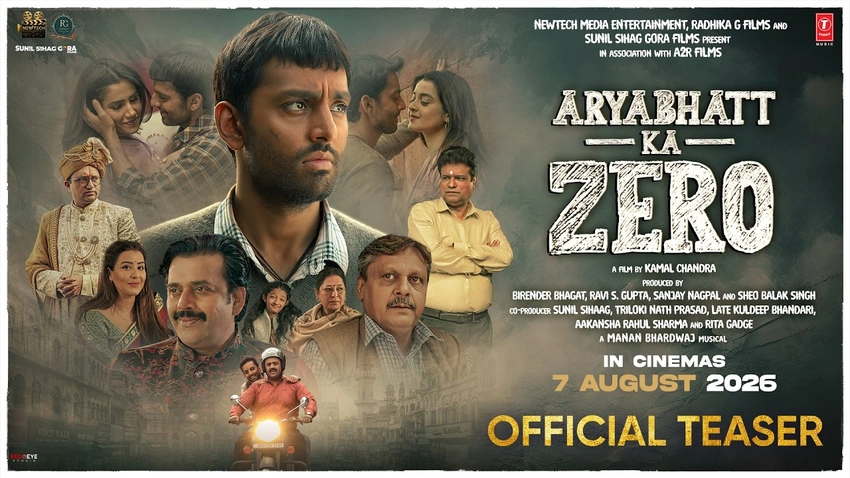 "Aryabhatt Ka Zero" Teaser Drops: Himansh, Sonnalli, Ravi Kishan Unite for Inspiring Drama!
