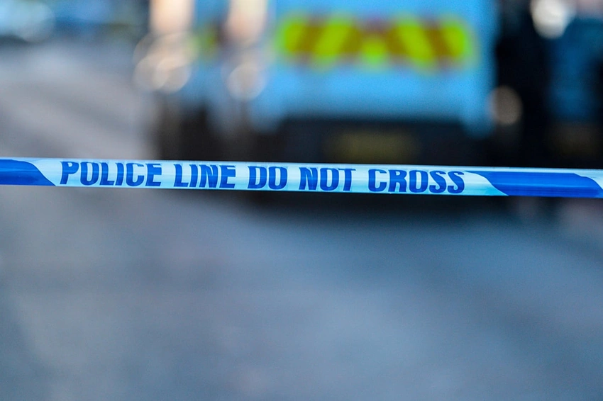 Explosive device found in car outside police station near Belfast