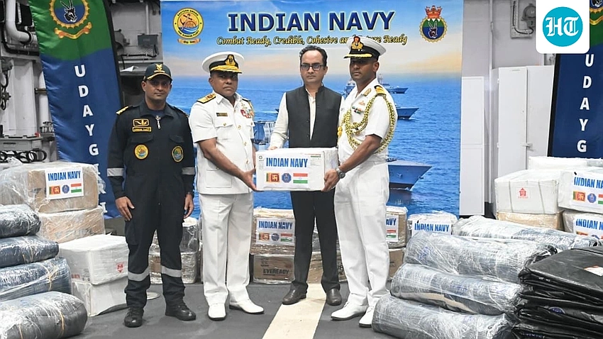 IAF Scales Up Aid to Sri Lanka After Cyclone Ditwah
