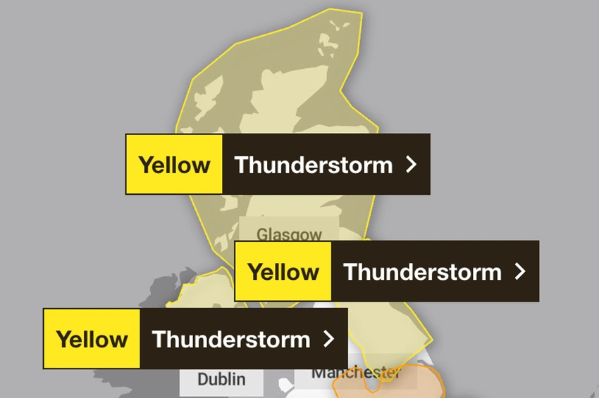 UK Heatwave Ends! Thunderstorm Warnings Issued as Cooler Weather Arrives