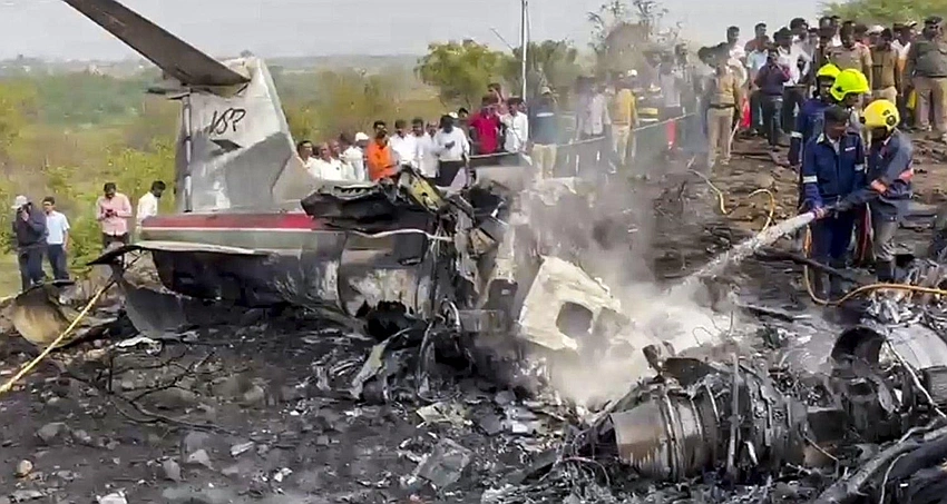 Baramati Plane Crash: 5 Dead, Including Ajit Pawar