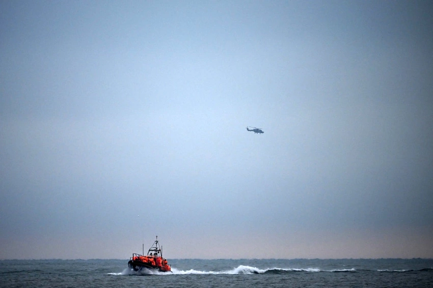 Channel Search Intensifies for Two Missing Fishermen After Boat Sinks