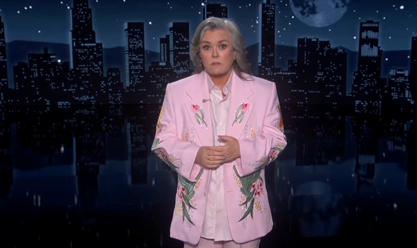 Rosie O'Donnell Roasts Trump, Honors Hayden Panettiere on Kimmel!