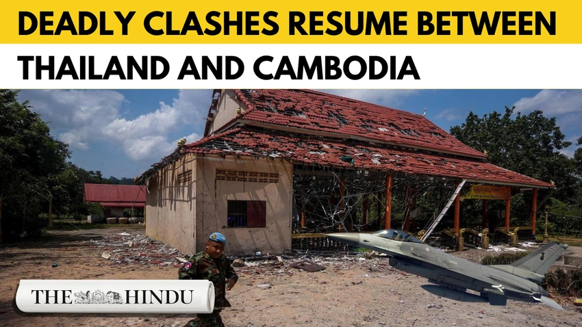 Surin: Border clashes erupt again as evacuees flood shelters