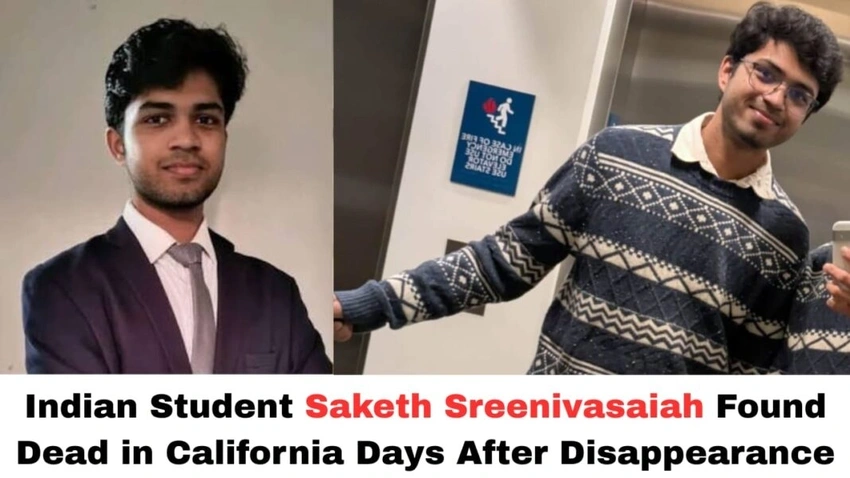 US confirms death of Indian-origin UC Berkeley student Saketh Sreenivasaiah