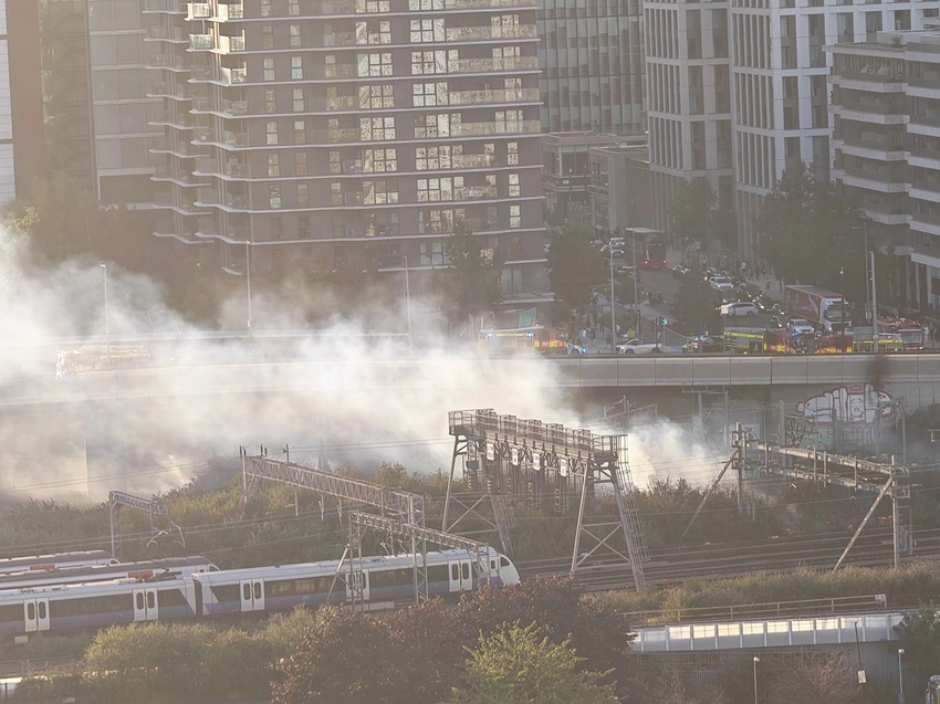 Fire Near Stratford Station Sparks Major London Train Delays! 🔥