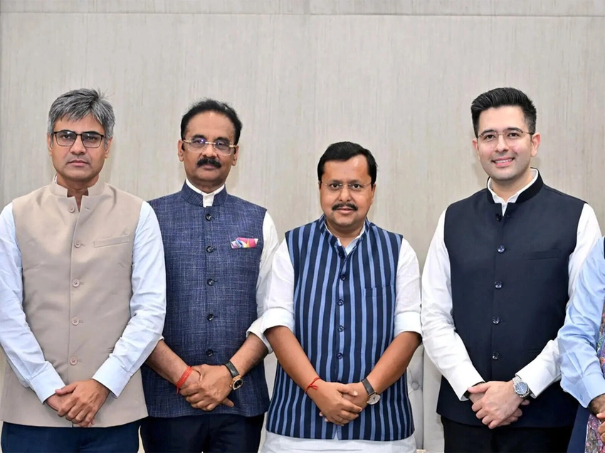 AAP seeks disqualification of seven RS MPs who quit for BJP