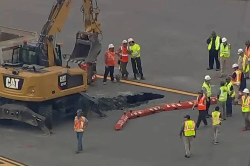 Sinkhole Shuts Down LaGuardia Runway: Hundreds of Flights Canceled in New York