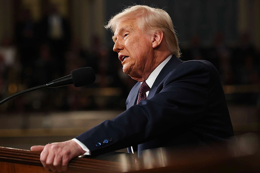 David Ellison Attends Trump's SOTU as Warner Bid Surges