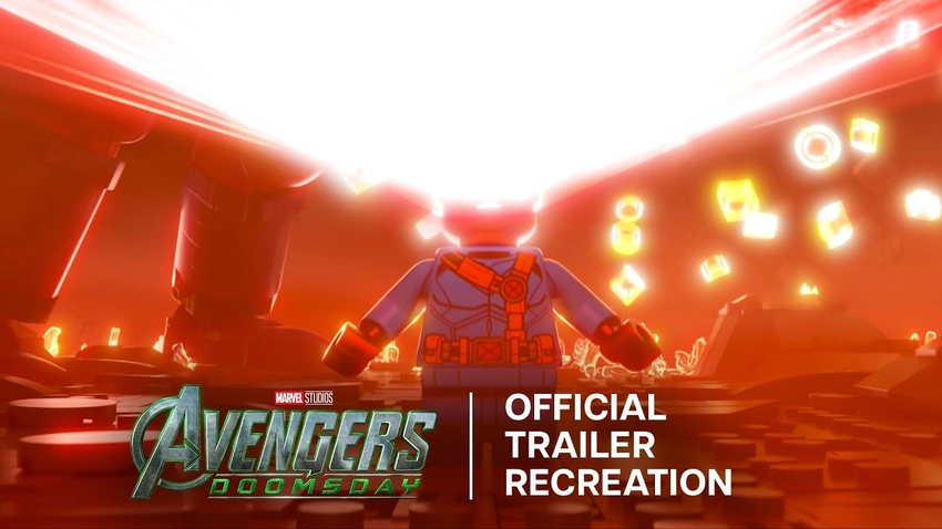 LEGO Bricks Meet Marvel: Avengers: Doomsday Trailer Reimagined! 🎬