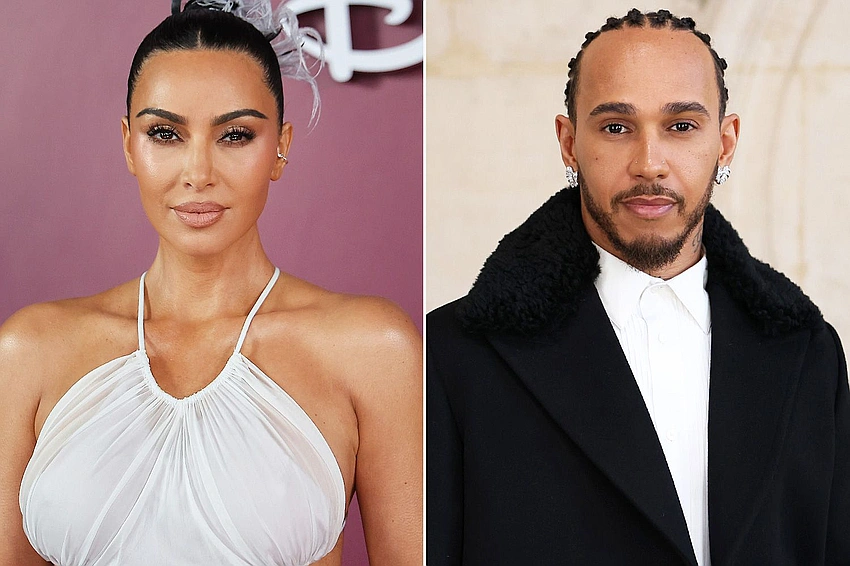 Kim Kardashian and Lewis Hamilton Spark Dating Rumors in Paris and at Super Bowl