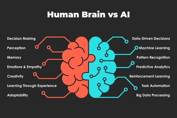 AI vs human brain, digital authenticity dilemma