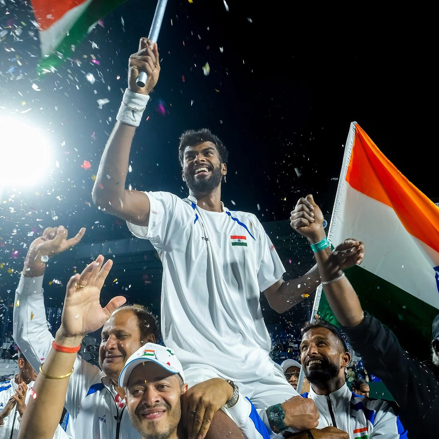 Dhakshineswar Suresh Seals India Spot In Davis Cup Qualifiers Second Round