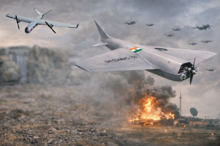 India's Drones Move from Surveillance to Battlefield Roles