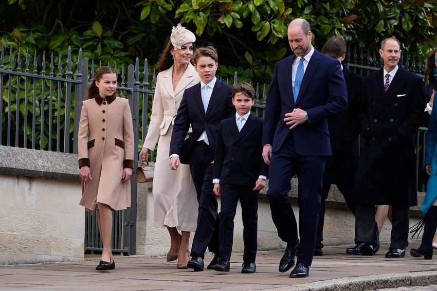 Royals Unite at Windsor Easter Service After Andrew Controversy