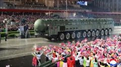 North Korea Debuts Hwasong-20 at Pyongyang Parade as 'Most Powerful' Nuclear Weapon