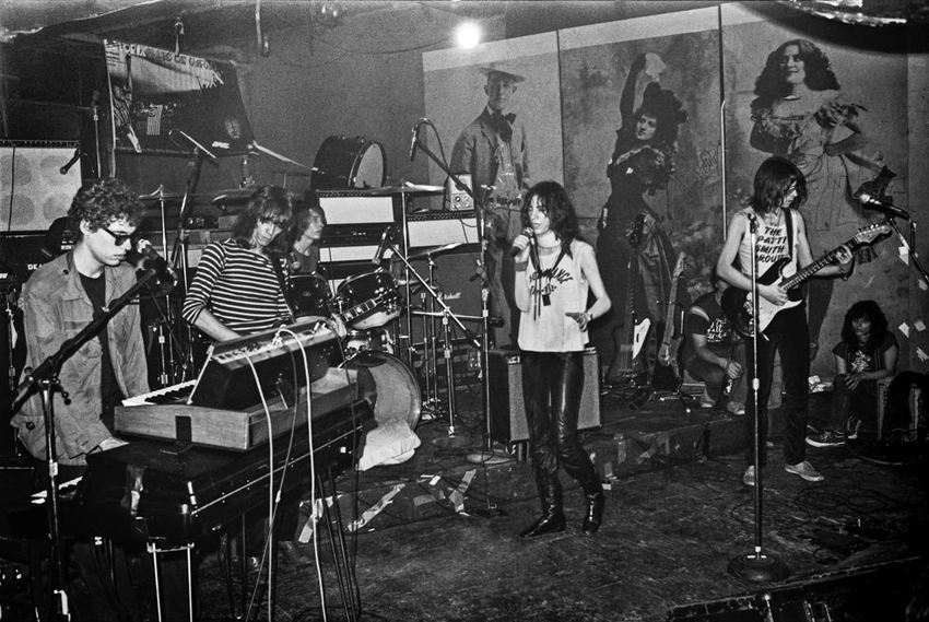 Patti Smith performing 1970s CBGB