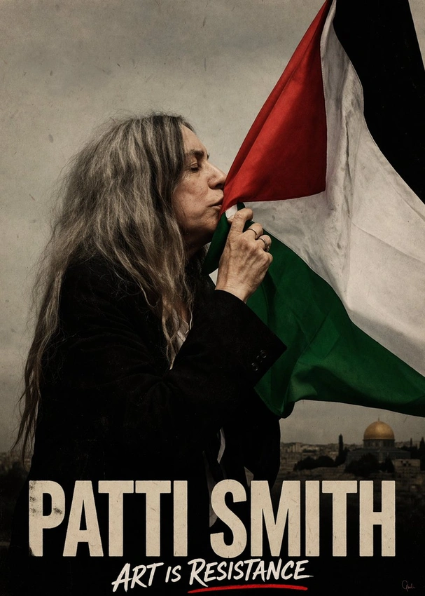 Patti Smith iconic rock poet